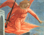 Изгнание Адама и Евы из рая. Фрагмент. Фрески капеллы Бранкаччи. Мазаччо